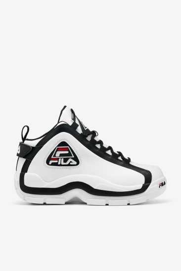 Fila Homme Grant Hill 2 113 Blanche / Noir / Rouge Fila France PTH-639250